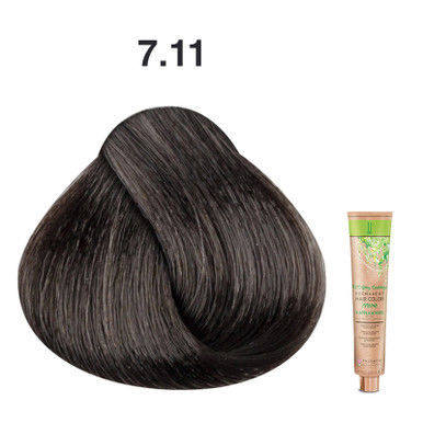 JJ's 100% Gray Coverage Permanent Hair Colour Cream 100ml - 7.11 7AAIntense Ash Medium Blonde_thumbnail_0
