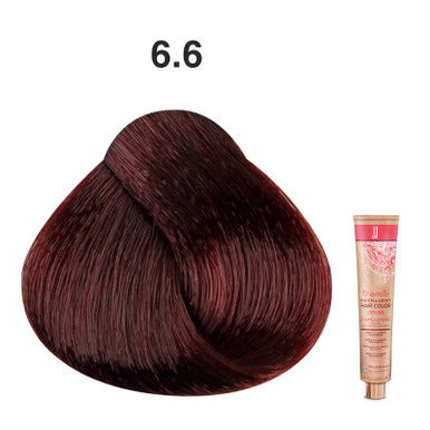 JJ's 10 Minutes Permanent Hair Colour Cream 100ml - 6.6 Red Dark Blonde_thumbnail_0