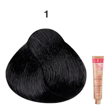 JJ's 10 Minutes Permanent Hair Colour Cream 100ml - 1 Black_thumbnail_0