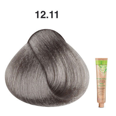 JJ's 100% Gray Coverage Permanent Hair Colour Cream 100ml - 12.11 Special Blonde Intense Ash_thumbnail_0