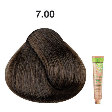JJ's 100% Gray Coverage Permanent Hair Colour Cream 100ml - 7.00 Intense Natural Medium Blonde_thumbnail_0