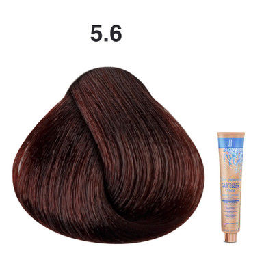JJ's Zero Ammonia Permanent Hair Colour Cream 100ml - 5.6 5R Red Light Brown_thumbnail_0