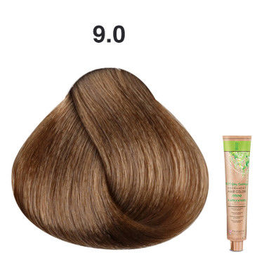JJ's 100% Gray Coverage Permanent Hair Colour Cream 100ml - 9.0 Cool Natural Very Light Blonde_thumbnail_0
