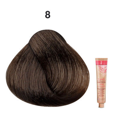JJ's 10 Minutes Permanent Hair Colour Cream 100ml - 8 Light Blonde_thumbnail_0