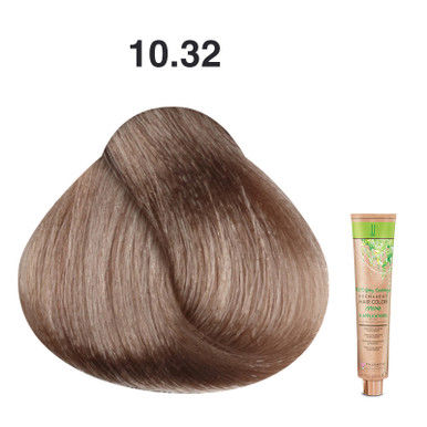 JJ's 100% Gray Coverage Permanent Hair Colour Cream 100ml - 10.32 Warm Beige Ultra Light Blonde_thumbnail_0