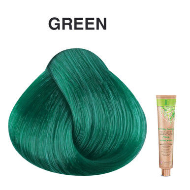 JJ's 100% Gray Coverage Permanent Hair Colour Cream 100ml - G Green_thumbnail_0