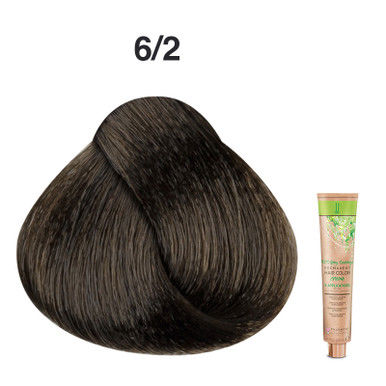 JJ's 100% Gray Coverage Permanent Hair Colour Cream 100ml - 6/2 Matte Dark Blonde_thumbnail_0