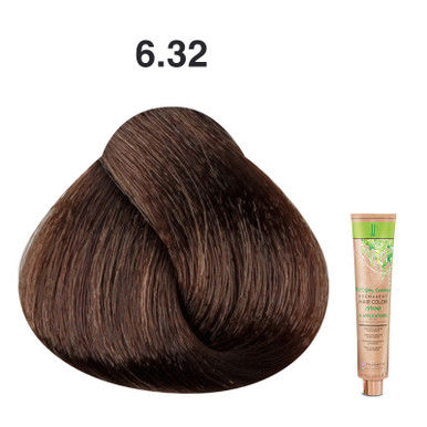 JJ's 100% Gray Coverage Permanent Hair Colour Cream 100ml - 6.32WB Warm Beige Dark Blonde_thumbnail_0