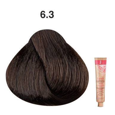 JJ's 10 Minutes Permanent Hair Colour Cream 100ml - 6.3 Golden Dark Blonde_thumbnail_0