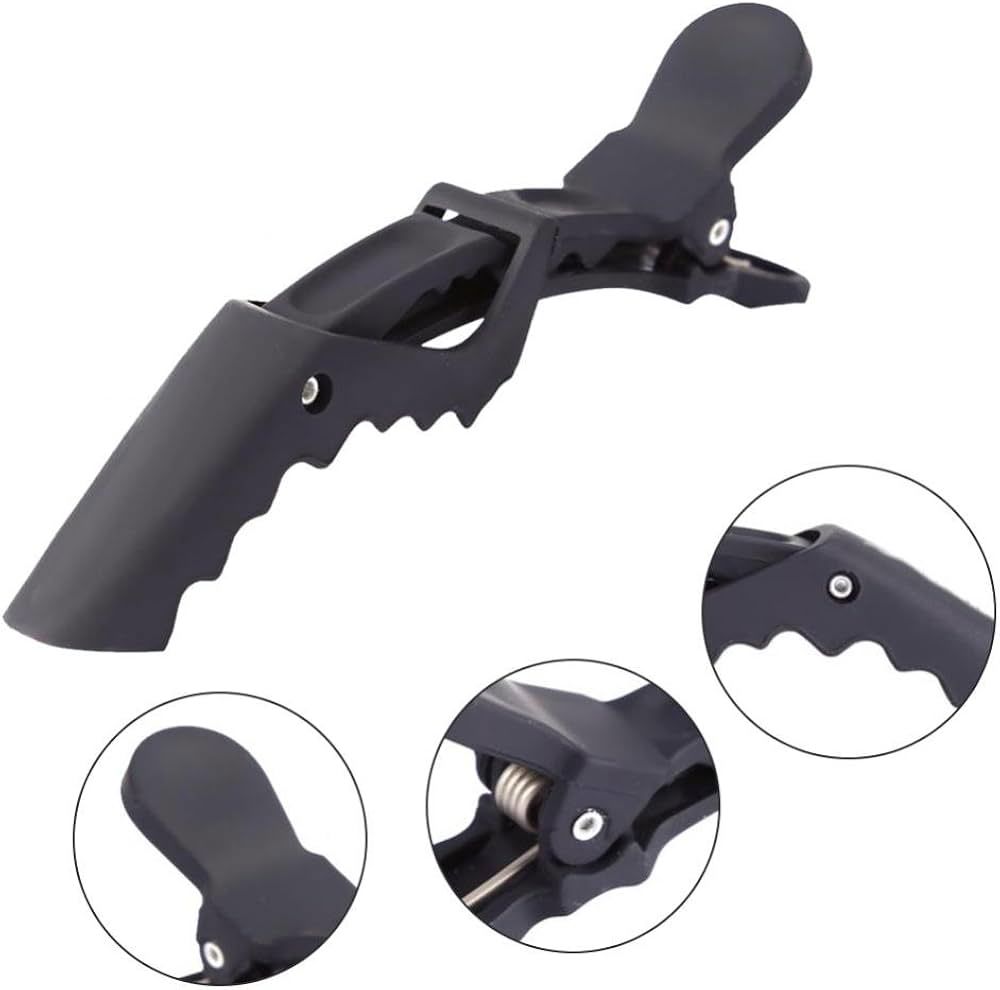 Crocodile Hair Clip Black_thumbnail_2