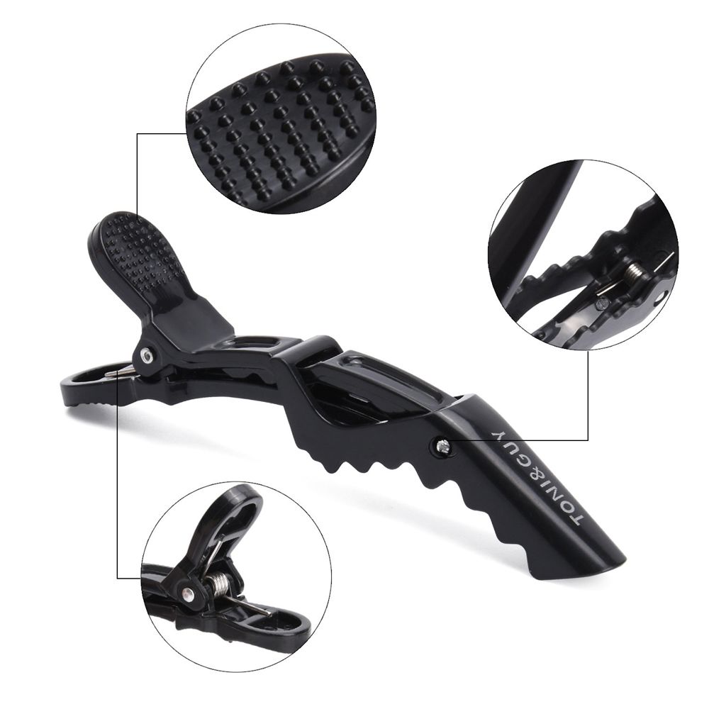 Crocodile Hair Clip Black_thumbnail_1