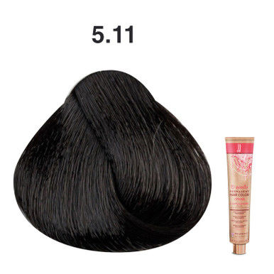 JJ's 10 Minutes Permanent Hair Colour Cream 100ml - 5.11 Intense Ash Light Brown_thumbnail_0