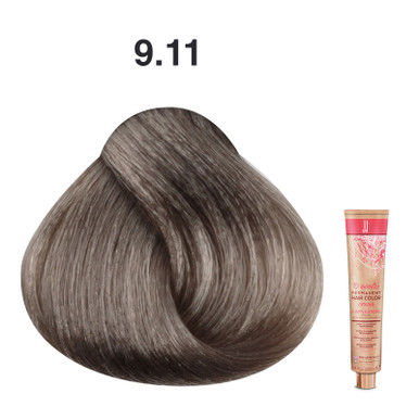JJ's 10 Minutes Permanent Hair Colour Cream 100ml - 9.11 Intense Ash Very Light Blonde_thumbnail_0