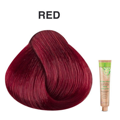 JJ's 100% Gray Coverage Permanent Hair Colour Cream 100ml - R Red_thumbnail_0