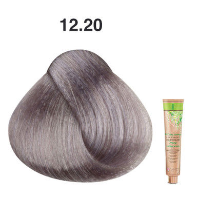 JJ's 100% Gray Coverage Permanent Hair Colour Cream 100ml - 12.20 Special Blonde Lilac_thumbnail_0