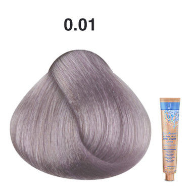 JJ's Zero Ammonia Permanent Hair Colour Cream 100ml - 0.01 Pastel Grey_thumbnail_0