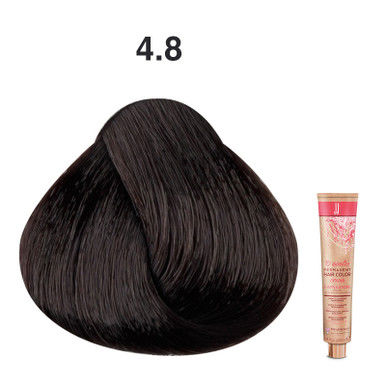 JJ's 10 Minutes Permanent Hair Colour Cream 100ml - 4.8 Chocolate Medium Brown_thumbnail_0