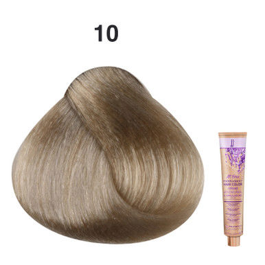 JJ's All Free Permanent Hair Colour Cream 100ml - 10 Ultra Light Blonde_thumbnail_0