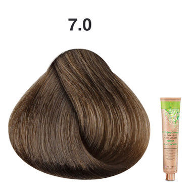 JJ's 100% Gray Coverage Permanent Hair Colour Cream 100ml - 7.0 7CN Cool Natural Medium Blonde_thumbnail_0
