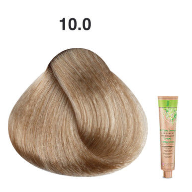 JJ's 100% Gray Coverage Permanent Hair Colour Cream 100ml - 10.0 Cool Natural Ultra Light Blonde_thumbnail_0