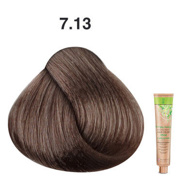 JJ's 100% Gray Coverage Permanent Hair Colour Cream 100ml - 7.13 Cool Beige Medium Blonde_thumbnail_0