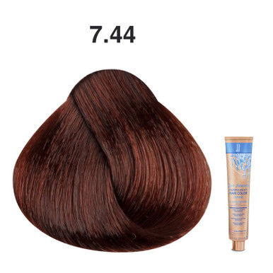 JJ's Zero Ammonia Permanent Hair Colour Cream 100ml - 7.44 7CC Intense Copper Medium Blond_thumbnail_0