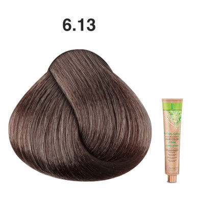 JJ's 100% Gray Coverage Permanent Hair Colour Cream 100ml - 6.13 Cool Beige Dark Blonde_thumbnail_0