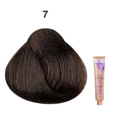JJ's All Free Permanent Hair Colour Cream 100ml - 7 Medium Blonde_thumbnail_0