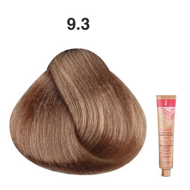 JJ's 10 Minutes Permanent Hair Colour Cream 100ml - 9.3 Golden Very Light Blonde_thumbnail_0