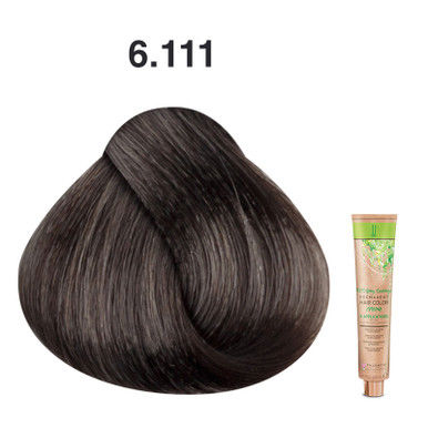 JJ's 100% Gray Coverage Permanent Hair Colour Cream 100ml - 6.111 Extra Intense Ash Dark Blonde_thumbnail_0