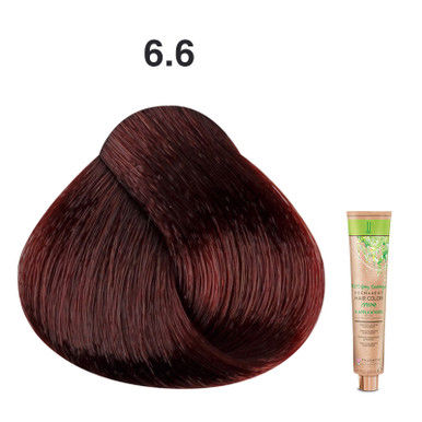 JJ's 100% Gray Coverage Permanent Hair Colour Cream 100ml - 6.6 Red Dark Blonde_thumbnail_0
