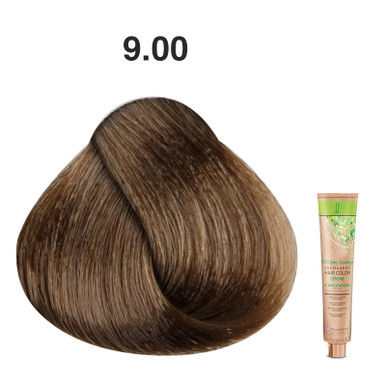 JJ's 100% Gray Coverage Permanent Hair Colour Cream 100ml - 9.00 Intense Natural Very Light Blonde_thumbnail_0