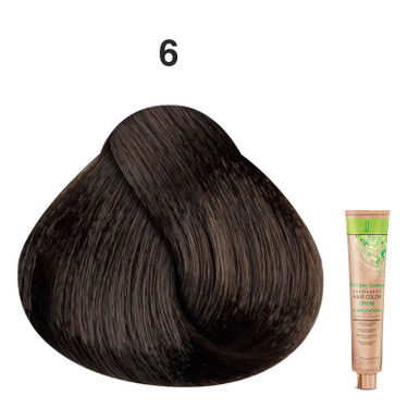 JJ's 100% Gray Coverage Permanent Hair Colour Cream 100ml - 6 6N Dark Blonde_thumbnail_0