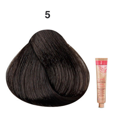 JJ's 10 Minutes Permanent Hair Colour Cream 100ml - 5 Light Brown_thumbnail_0