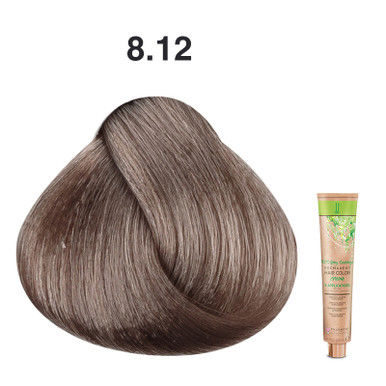 JJ's 100% Gray Coverage Permanent Hair Colour Cream 100ml - 8.12 Ash Pearl Light Blonde_thumbnail_0